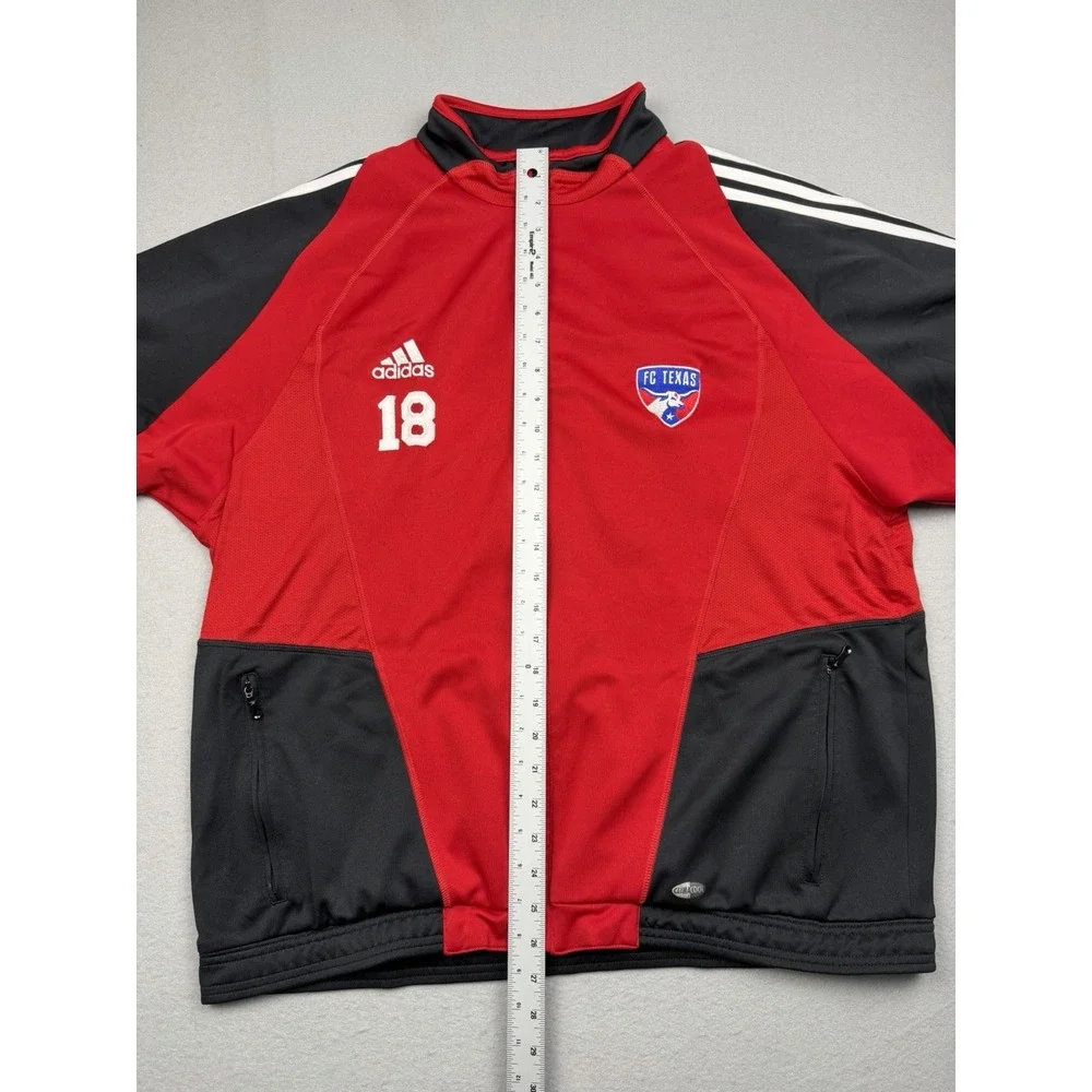 Adidas FC Dallas Player Issued 2005/06 #18 Climacool Full Zip Jacket L MLS